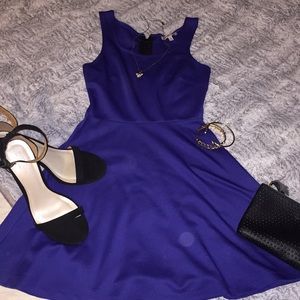 Gorgeous maxi blue dress